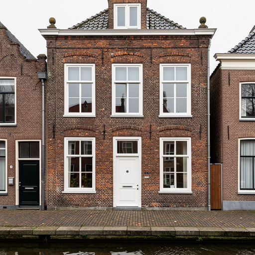 Moderne vrijstaande woning Dalfsen met kunststof kozijn en glazen pui