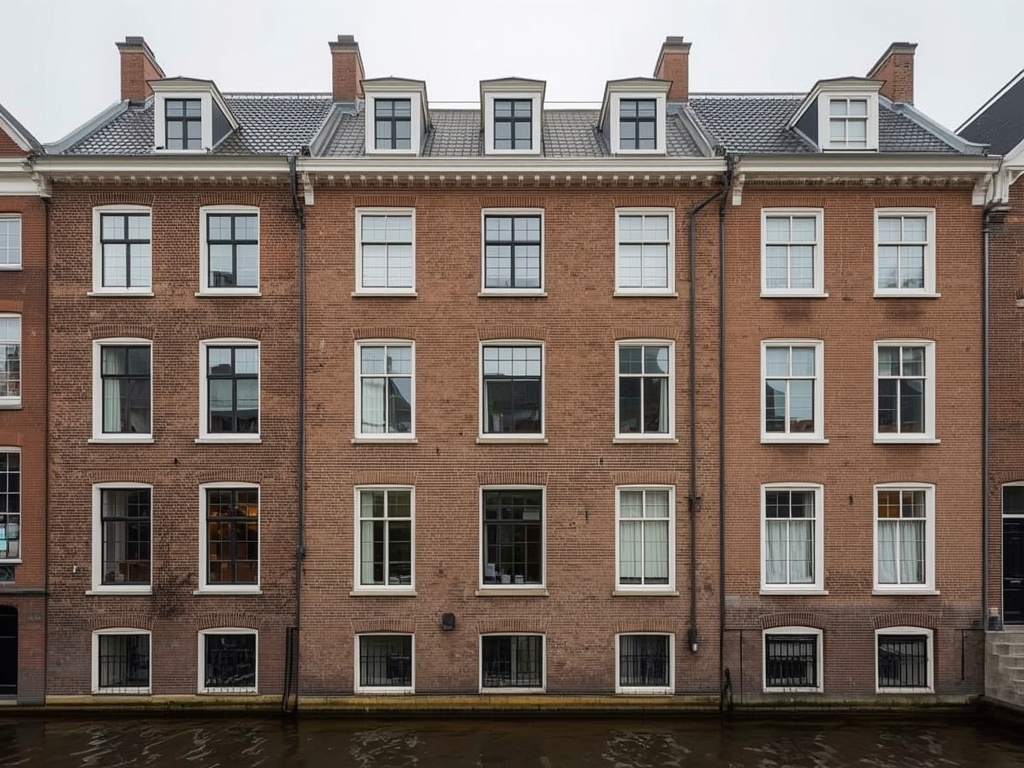 Jaren 30 hoekwoning in Meppel met nieuwe antraciet kunststof kozijnen en houtlook voordeur