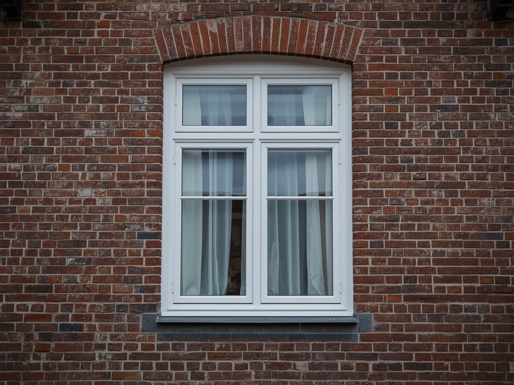 Detailopname antraciet kunststof kozijn op groen geschilderde houten Staphorster gevel